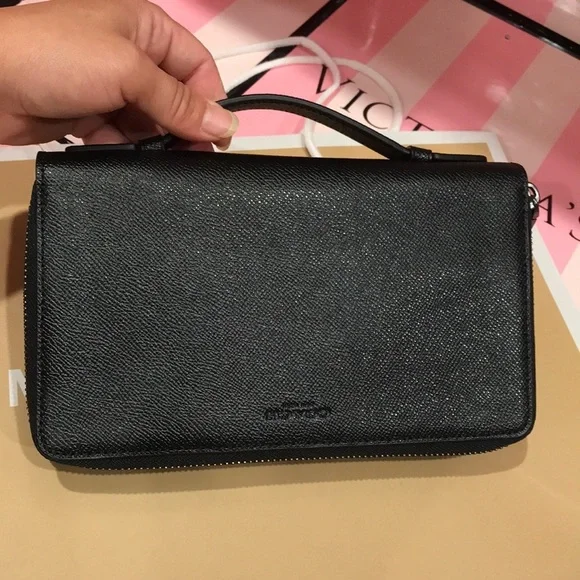 π₯Salesπ₯π Coach Men Travel Wallet πGift Idea - Picture 2 of 7